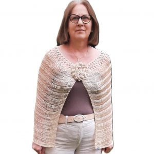 Handgearbeiteter Poncho