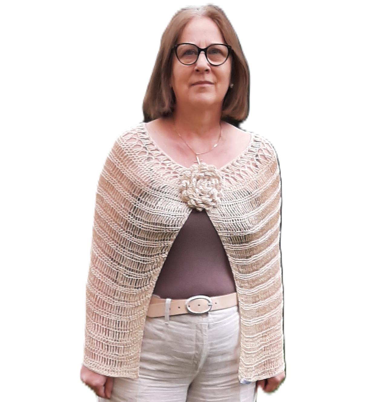 Handgearbeiteter Poncho