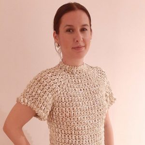 Elegante Bluse aus 50% Baumwolle und 50% Polyacryl